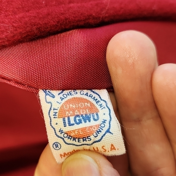 100% wool full length coat vintage made in USA.  EUC - Picture 5 of 9